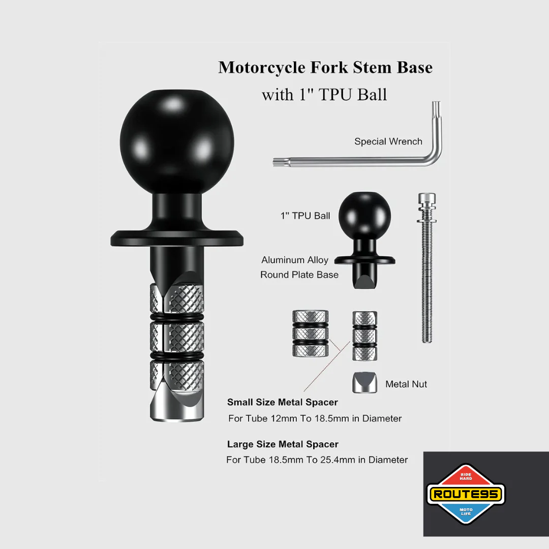 Fork Stem Mount with 1 ' B size Ball - Image 3