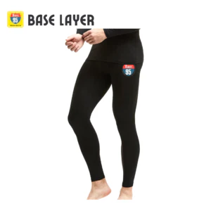 Route95 Base Layer Pant – Bottom (Black) - Image 3