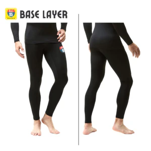 Route95 Base Layer Pant – Bottom (Black) - Image 4