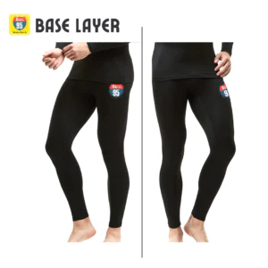 Route95 Base Layer Pant – Bottom (Black) - Image 5