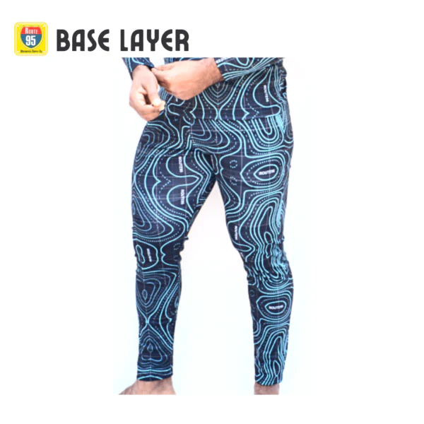 Route95 Base Layer Pant – Bottom (Blue) - Image 3