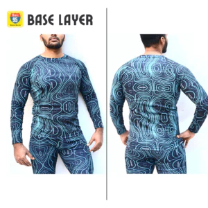 Route95 Base Layer T-Shirt – Top (Blue) - Image 6